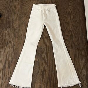 Mother Jeans, The Weekender Fray